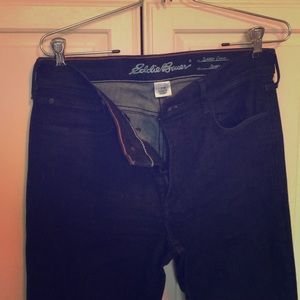 Eddie Bauer dark blue jeans size 10